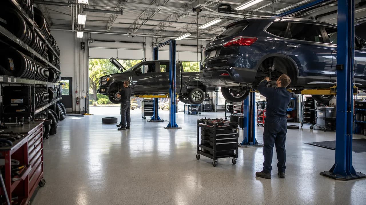 Preventive Maintenance at Big O Tires Ladysmith