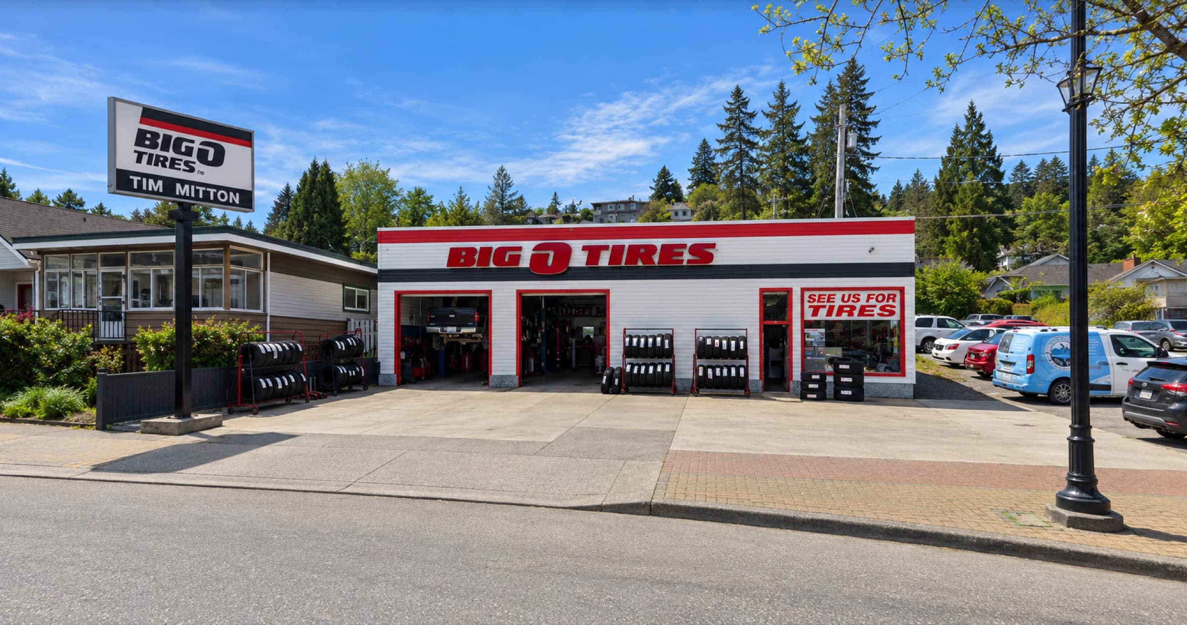 Big O Tires Ladysmith storefront